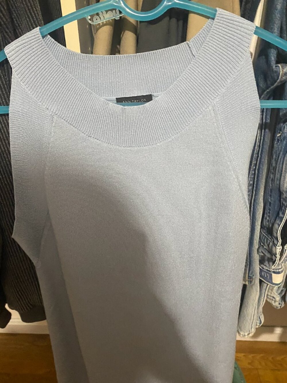 Ann Taylor Lightweight sweater tank - new with tags!